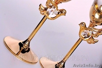 Свадебные бокалы в Солигорске. Бокалы усеянные стразами Swarovski - Изображение #8, Объявление #888710