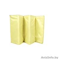 Двухуровневый манеж кровать в оранжевом цвете bebi zoo немного бу в отличном сос - Изображение #6, Объявление #1493149