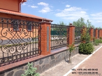 ковка, ворота, ограда, лестница, козырек, решетка, перила, навес, - Изображение #9, Объявление #1422845