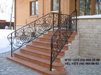 ковка, ворота, ограда, лестница, козырек, решетка, перила, навес, - Изображение #3, Объявление #1422845