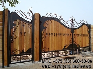 ковка, ворота, ограда, лестница, козырек, решетка, перила, навес, - Изображение #1, Объявление #1422845