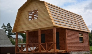 Дом-Баня из бруса готовые срубы с установкой-10 дней недорого Борисов