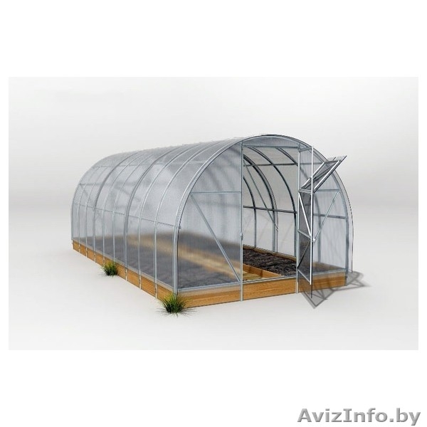 Теплица НА ДАЧУ 4м,6м,8м(две двери) c Поликарбонатом - Изображение #3, Объявление #877576