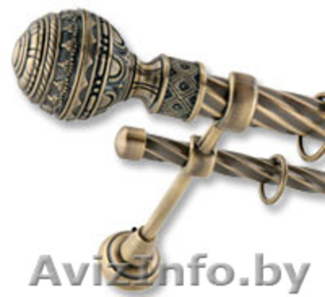 Шторы кухонные,комплекты штор,карнизы профильные,кованные,рольшторы,пледы - Изображение #4, Объявление #1087799