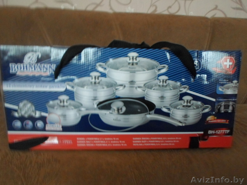 набор кастрюль Bohmann BH-1277 TF - Изображение #2, Объявление #1380628