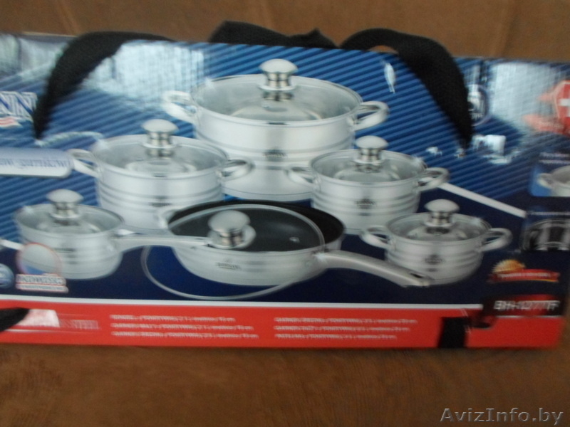 набор кастрюль Bohmann BH-1277 TF - Изображение #1, Объявление #1380628